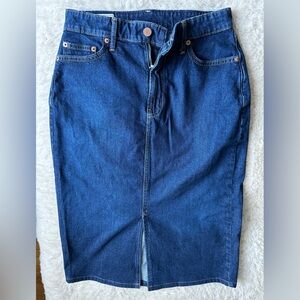 GAP Dark Blue Denim Skirt